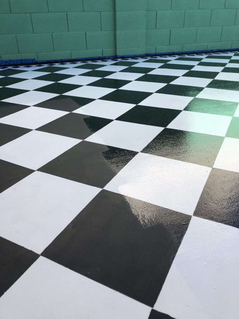 Epoxy on Patio Floor